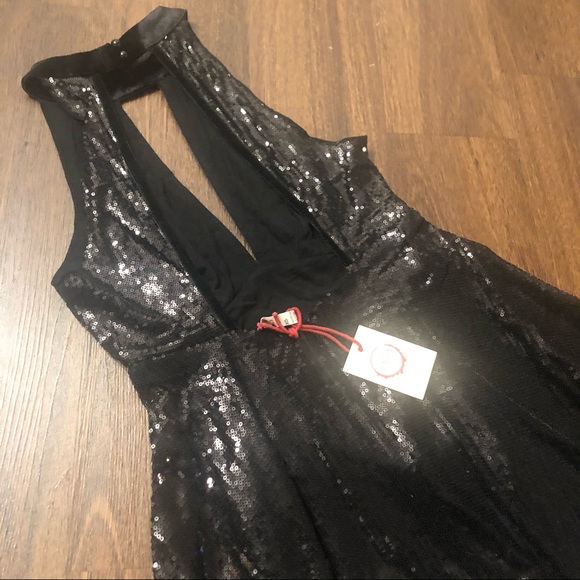 Raga After Dark High Neck Sequin Dress - Picture 8 of 12